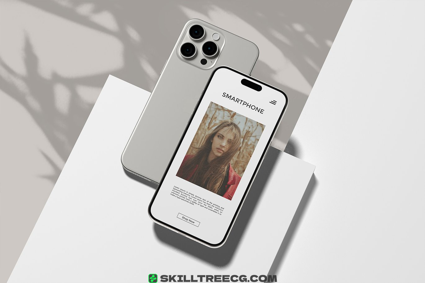 图片[4]-Realistic iPhone 15 Pro Max Mockup（901732）-技能树